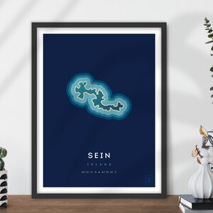 Affiche de l'île de Sein