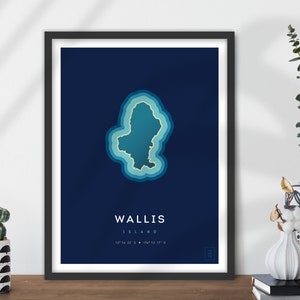 Póster de la isla de Wallis