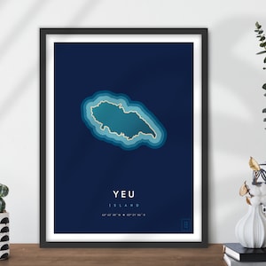 Affiche de l'île d'Yeu
