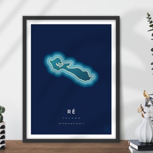 Affiche de l'île de Ré