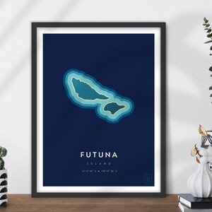 Póster de la isla de Futuna