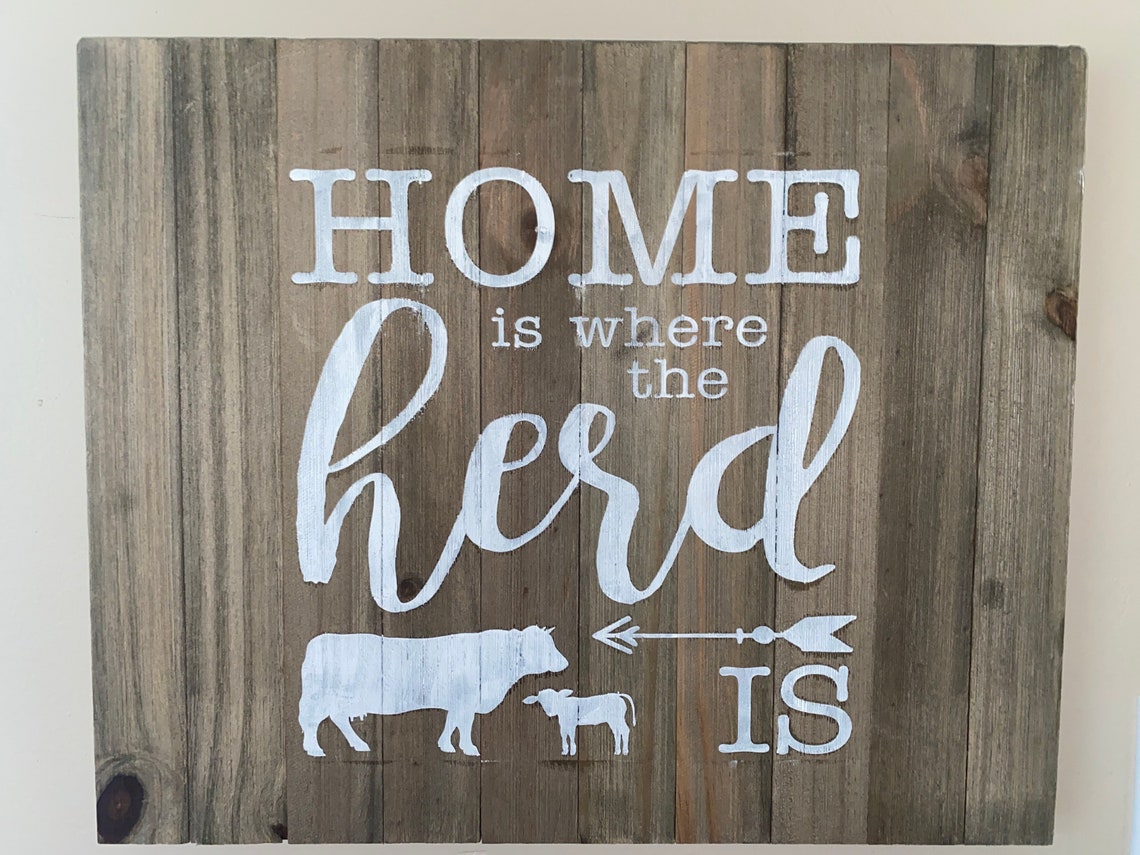 Farmhouse / rustic sign | Etsy