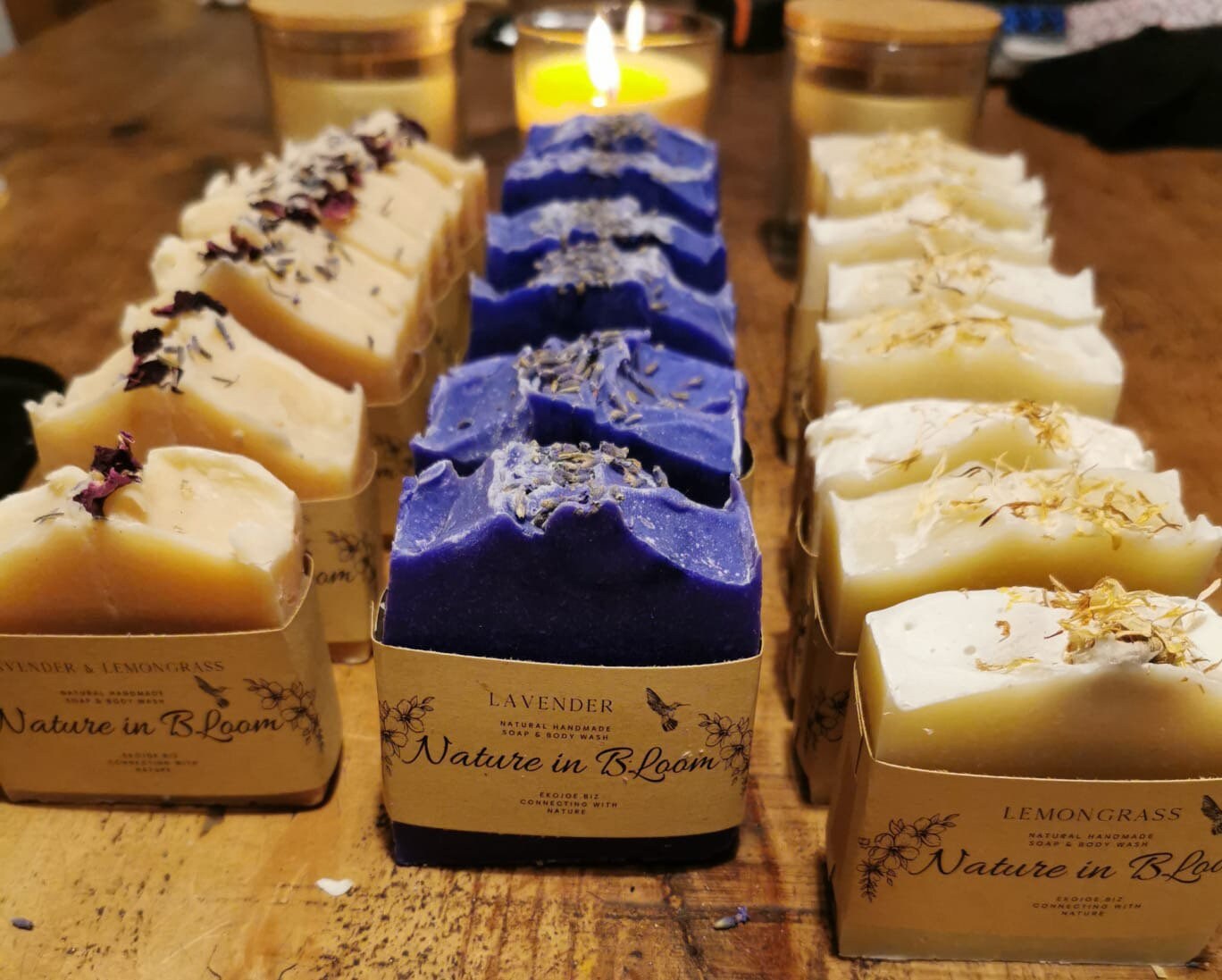 Handmade lavender soap Etsy