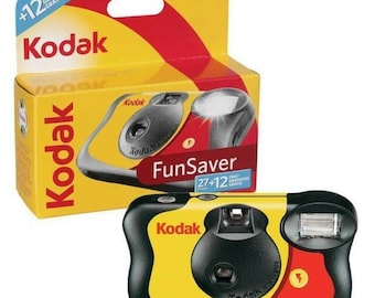 Kodak Single Use FunSaver Camera with Flash 27 exposures +12 free
