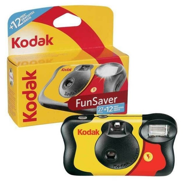 Kodak Single Use FunSaver Camera with Flash 27 exposures