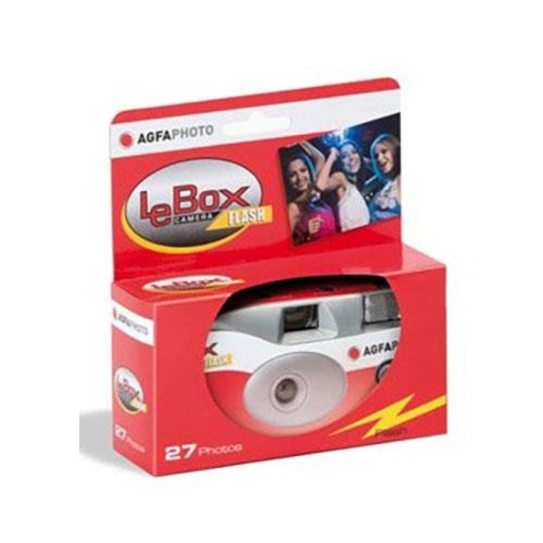 Le Box Disposable Camera Agfa Single Use Camera With Flash Photo Le Box