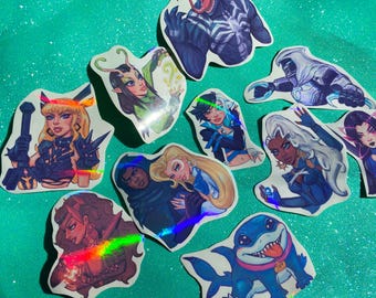 Naklejki holograficzne Rivals