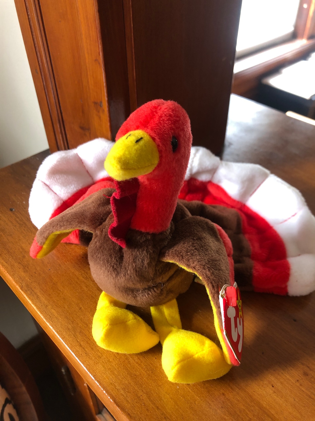 Gobbles the Turkey Beanie Baby Etsy
