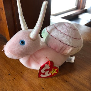 Swirly the snail Beanie Baby