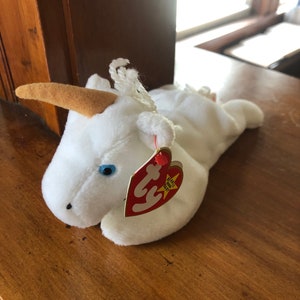 Mystic the unicorn with brown horn Beanie Baby