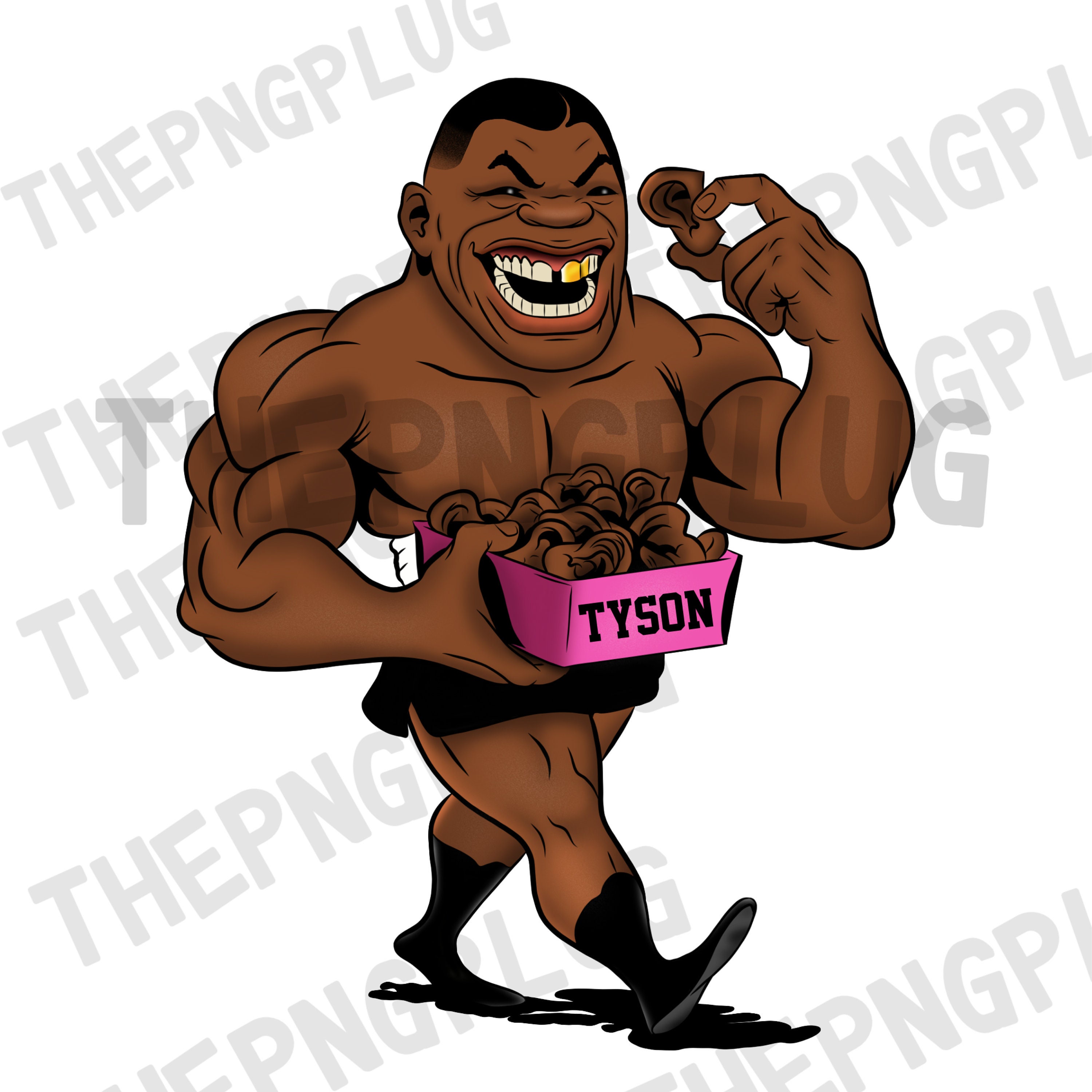 Mike Tyson PNG Digital Drawing Etsy UK