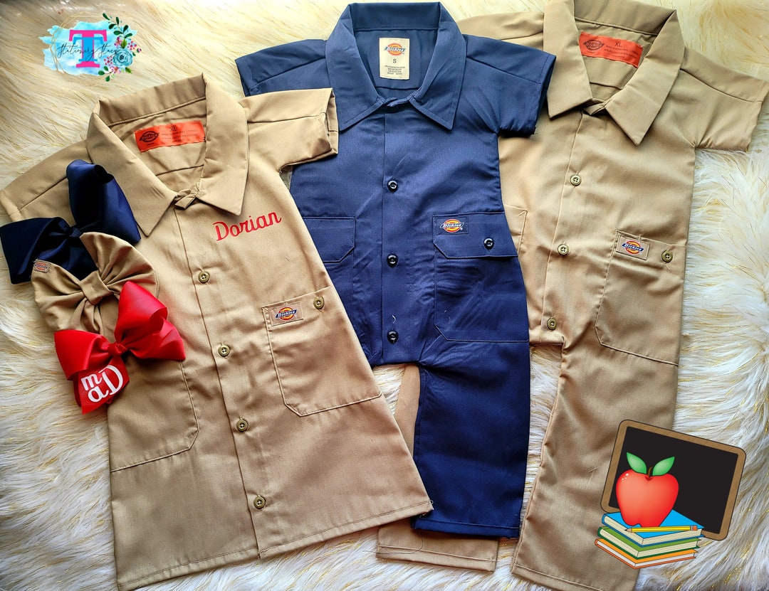 Dickies School Uniforms Custommade Etsy