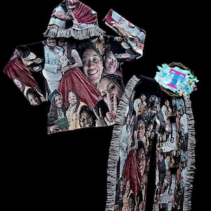 Manta de tapiz Pantalones, faldas, pantalones cortos, sudadera con capucha, cárdigan, vestido con capucha imagen 17