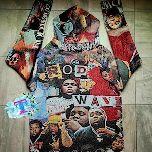 ROD WAVE, any Artist or any Custom Graphics Tapestry BLANKET Pants, Skirt, Shorts, Hoodie
