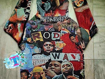 ROD WAVE or ANY Artist Tapestry Hoodie