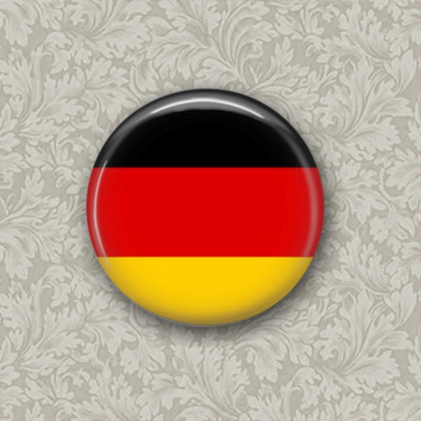1x German Germany Flag Glass Fridge Magnet, , Housewarming Gift, Office Magnets,