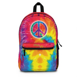Nouvelle génération - Sac à dos à motif tie-dye - Parfait pour le sport et l'école, cadeau idéal pour les athlètes, cartable tendance, rentrée scolaire amusante