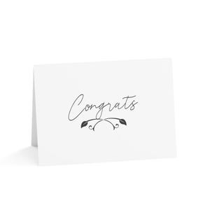 New Generation - Elegantes Herzlichen Glückwunsch Grußkarten Set, Minimalistische Glückwunschkarten für Hochzeiten, Geburtstage, Staffelungen, 1-50tlg