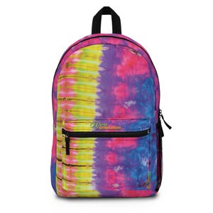 Nouvelle génération - Tie Dye - Sac à dos coloré - Parfait pour le sport et l'école, Cadeau idéal pour les athlètes, Cartable tendance, Rentrée scolaire amusante