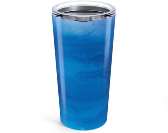 Ocean Waves-beker: 20 oz geïsoleerd roestvrijstalen drinkgerei