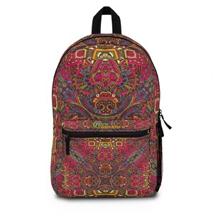 Nouvelle génération - Sac à dos à thème ethnique - Parfait pour l'école, Cadeau idéal pour les étudiants, Cartable tendance, Accessoire de rentrée, Unique