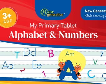 New Generation - My First Primary Pad of Alphabet & Numbers,