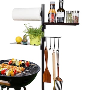 Grillbutler der Innovative praktische Grill Organizer I perfektes BBQ Zubehör für Jede Art von Grillen I Grill Zubehör Bild 1