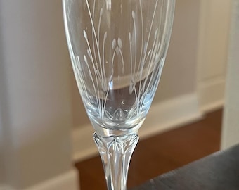Jolie Fluted Champagne Glass by Gorham Crystal
