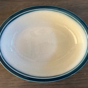 Blue Pacific Oval Vegetable Bowl by Wedgwood