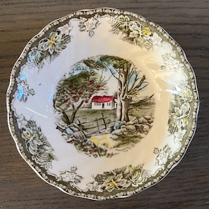 The Friendly Village Fruit/Dessert Bowl by Johnson Brothers