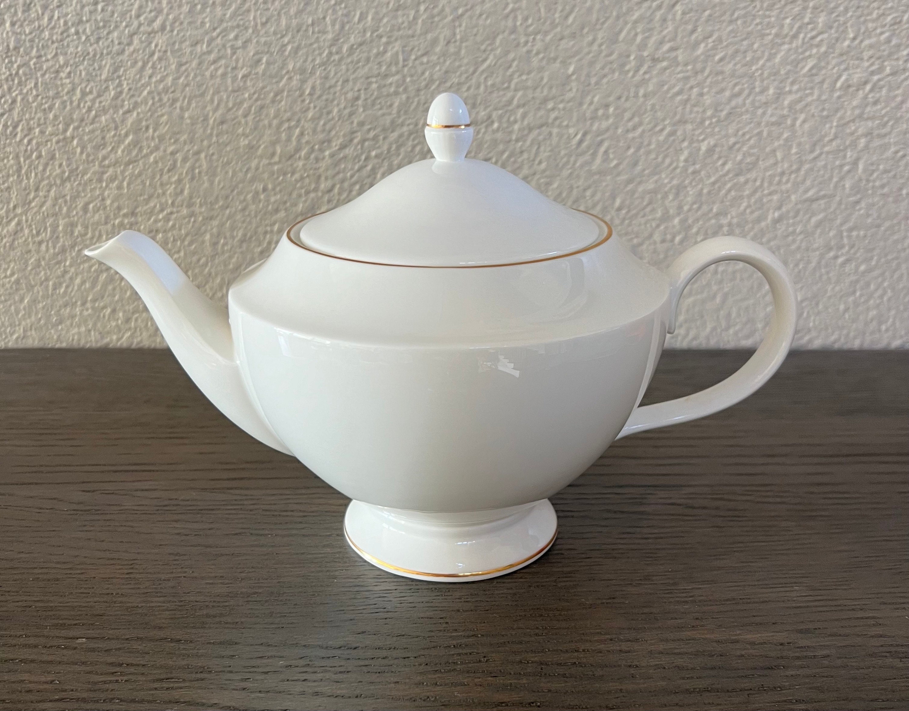 Signet Gold Teapot and Lid by Wedgwood - Etsy