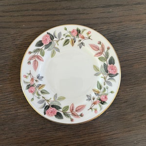 Hathaway Rose Bread and Butter Plate by Wedgwood