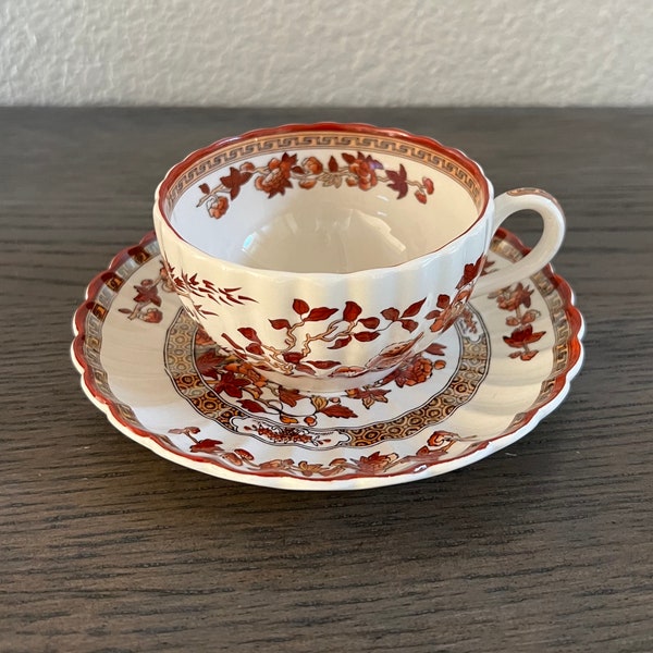 Indian Tree Cup and Saucer by Spode