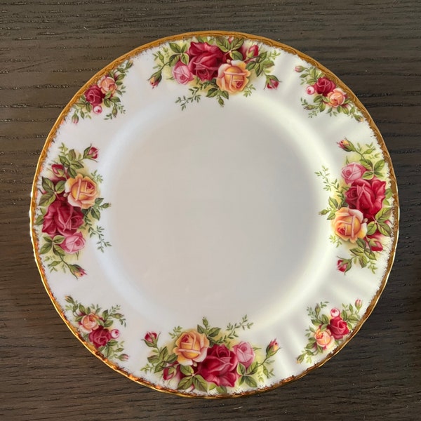Old Country Roses Salad Plate by Royal Albert