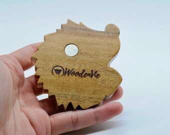Magnete da frigorifero riccio - magneti animali - regali per collezionisti di ricci - bellissime figure di animali, magneti in legno di alta qualità per gli amanti degli animali - Italia