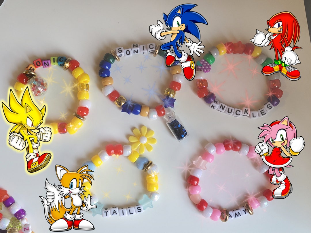Sonic & Friends Kandi Bracelets Etsy