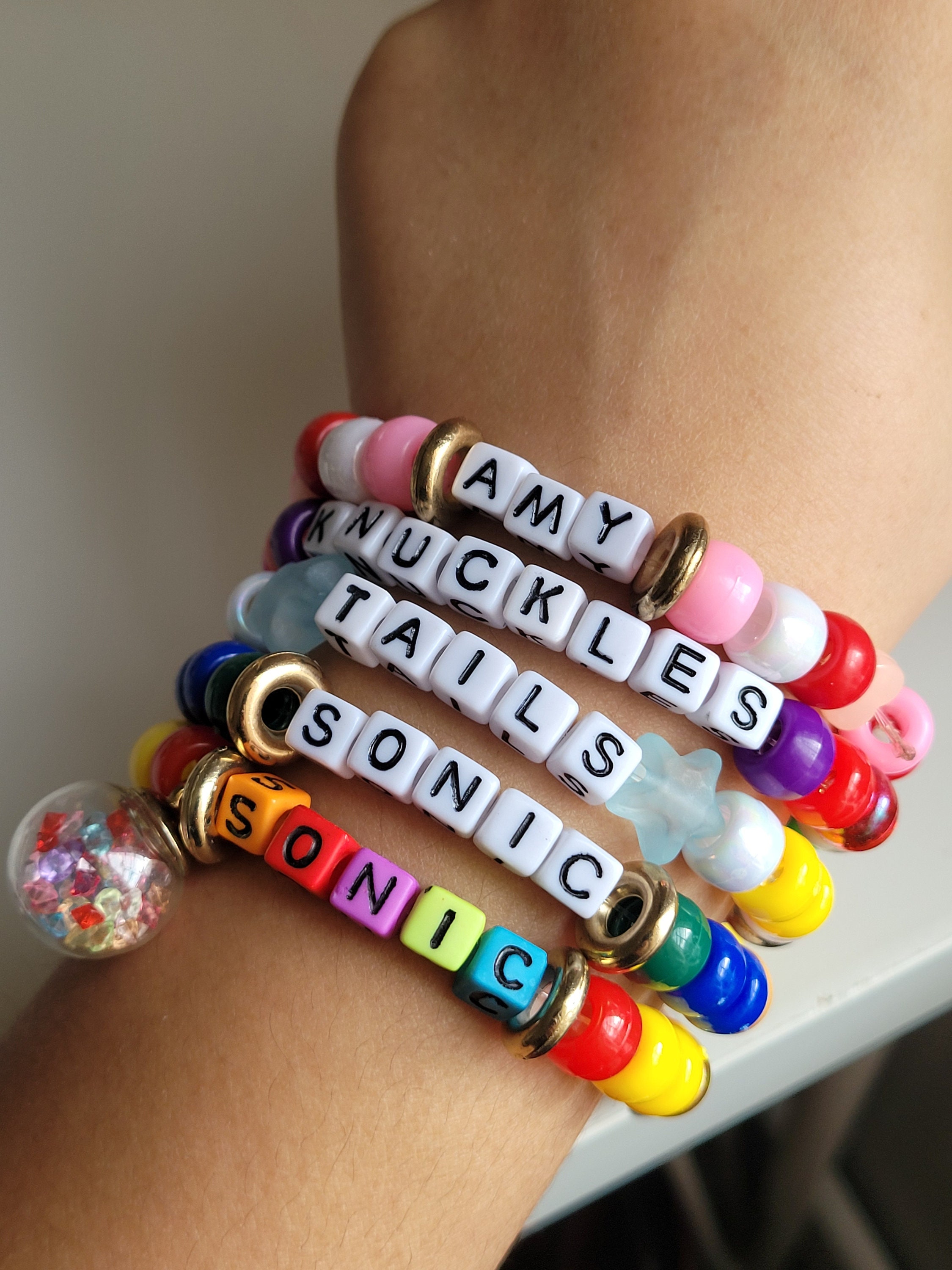 Sonic & Friends Kandi Bracelets Etsy