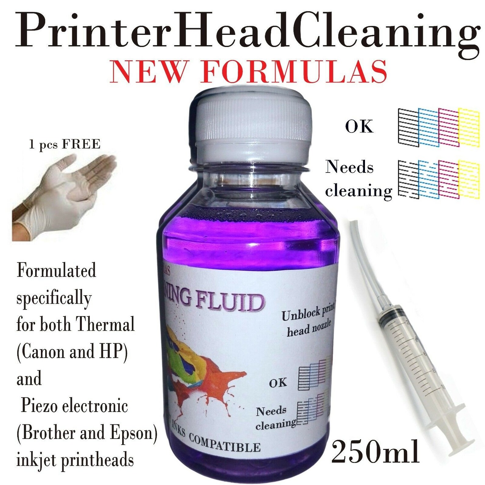 Printer Cleaner Cleaning Kit for Epson Brother.unblock Etsy