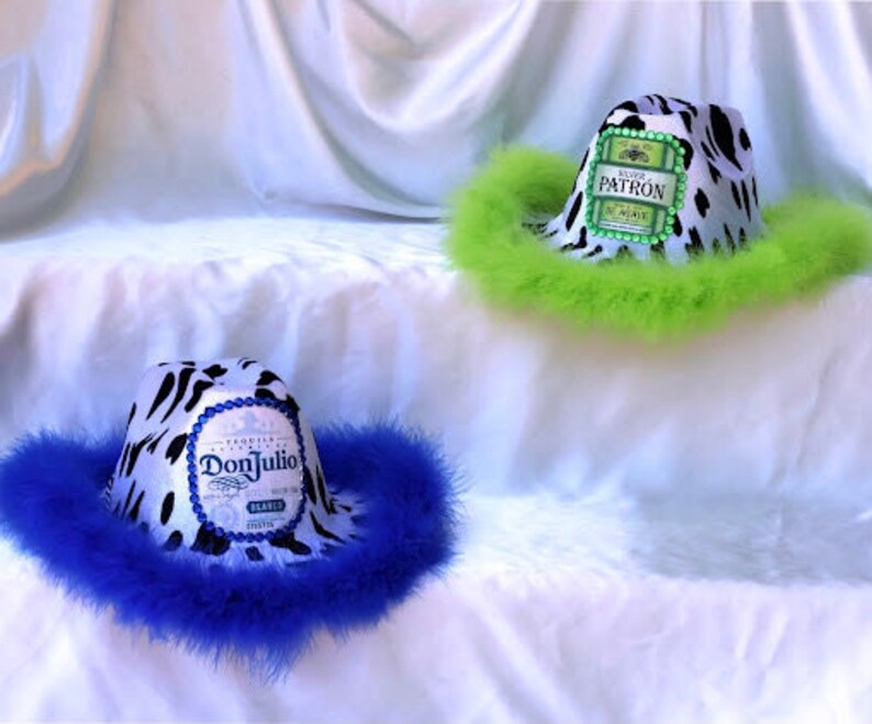 Tequila Cowgirl Hats BUNDLE Alcohol Cowboy Hats Best Friend Etsy