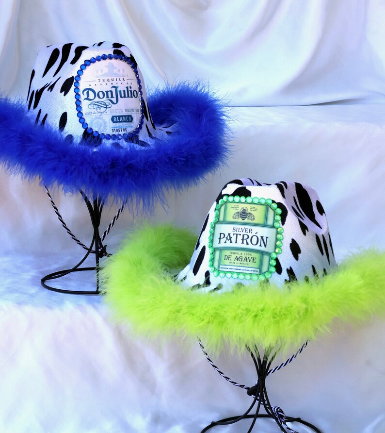 Tequila Cowgirl Hats BUNDLE Alcohol Cowboy Hats Best Friend Etsy
