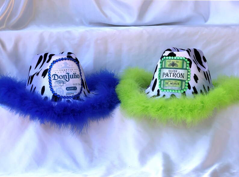 Tequila Cowgirl Hats BUNDLE Alcohol Cowboy Hats Best Friend Etsy