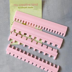 Needle Selector Rulers for 5 gauge Knitting Machine 4.5mm, Set of 4 Transfer Tools 1x1 2x1 2x2 3x1, Knitting Machine Accessories, 3D Printed