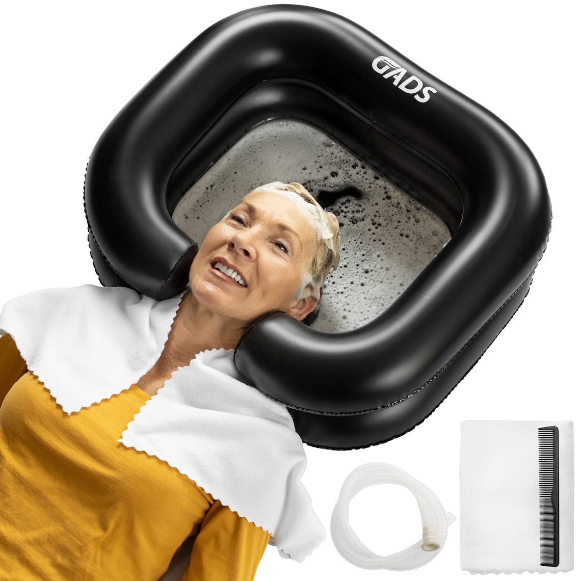 GADS Inflatable Shampoo Basin Portable Shampoo Bowl Hair Etsy