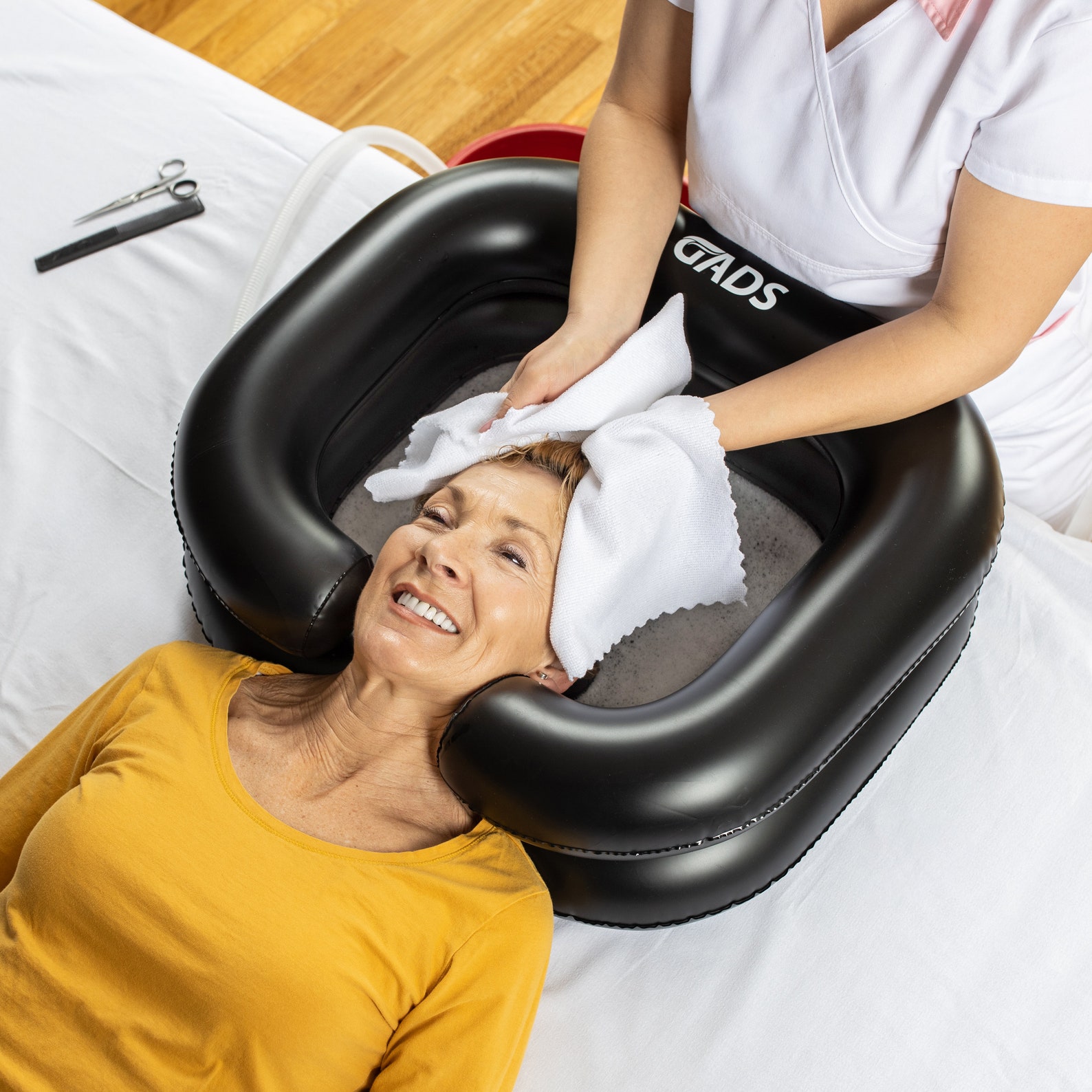 GADS Inflatable Shampoo Basin Portable Shampoo Bowl Hair Etsy