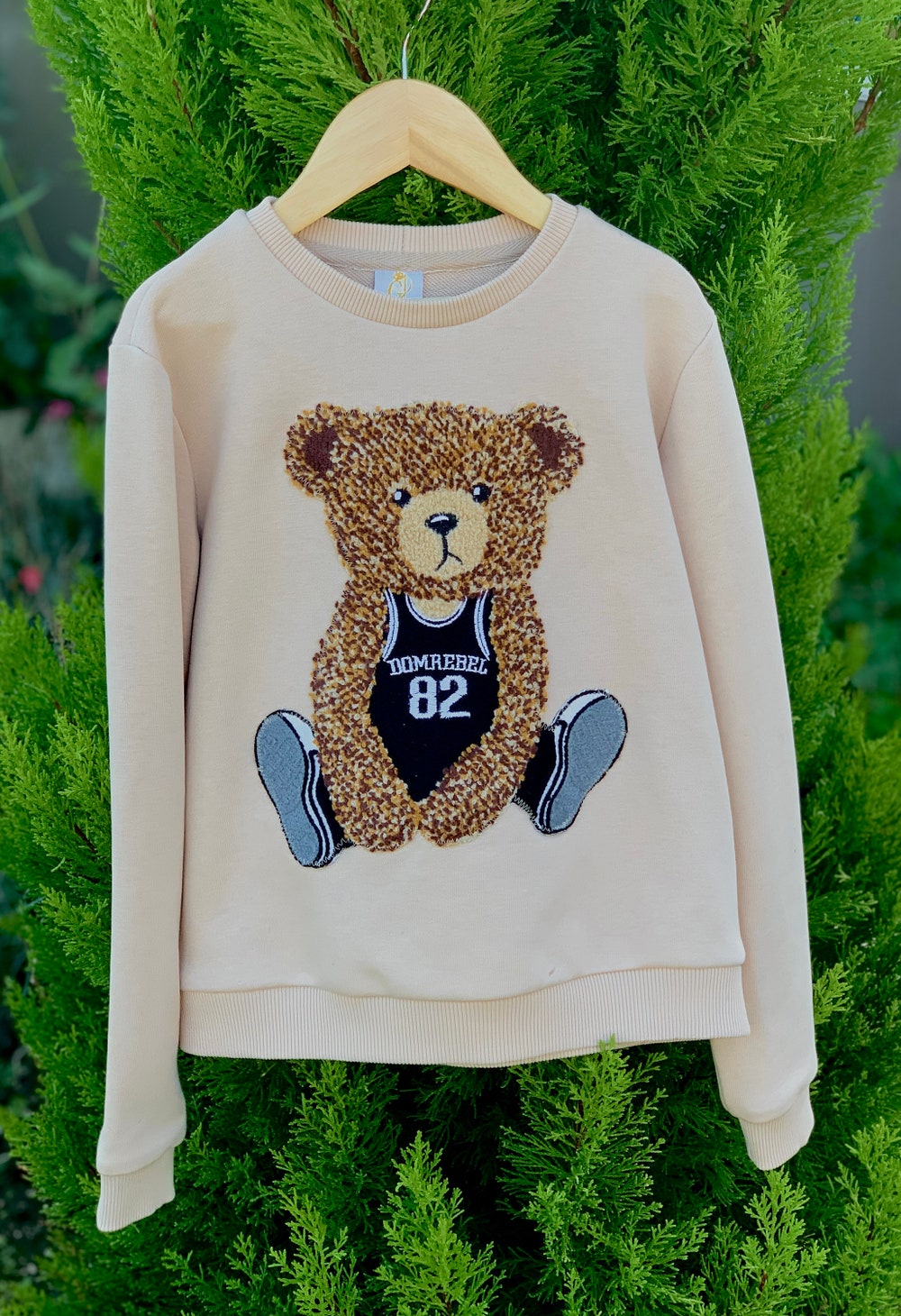 Kids Sweatshirt Beige Sweatshirt Unisex Sweatshirt Sweatshirt For Girls Sweatshirts For Teen Girls Round Neck Sweatshirts Teddy Bear Sweatshirt Sweatshirt For Gift Gifts For Day Blueshirtfarm