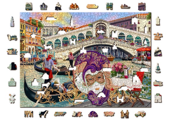 Voyage Round the World Wooden Jigsaw Puzzle