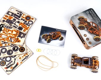 ROKR Puzzle 3D De Coch Antiguos, Rompecabezas De Madera 3D, Kits De P 31613077