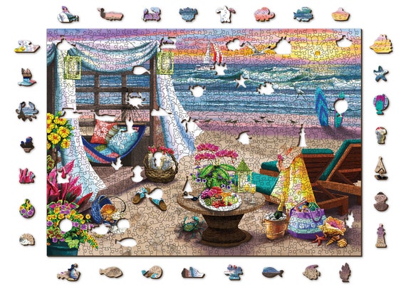 Ravensburger 500 Piece Jigsaw Puzzle The Magic River - Unicorns - New & Sealed e