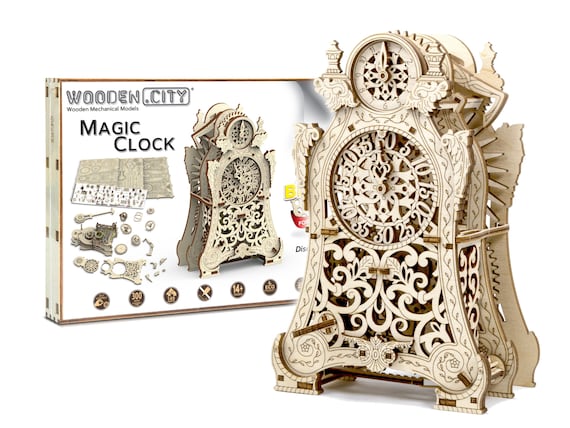 3D Puzzle Wood Clock