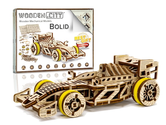 Puzzle 3D bolid DIY Wooden Model Kits for Adults to Build Cars 3D Puzzles  Adults Brain Teaser Car Kit Model Teens -  Canada
